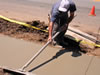 Beware - Wet Cement!